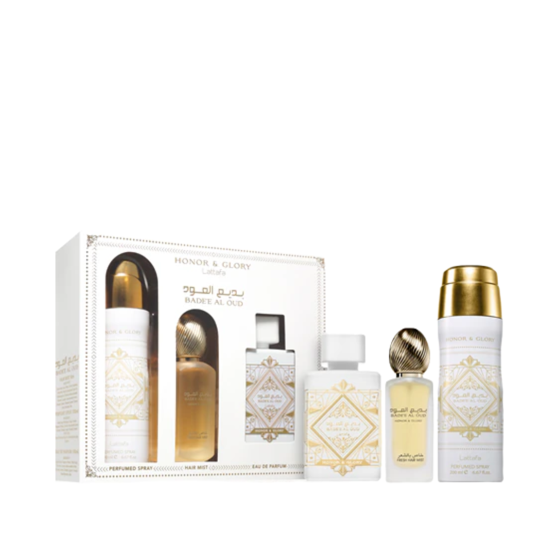 Set Lattafa Bade'e Al Oud Honor & Glory