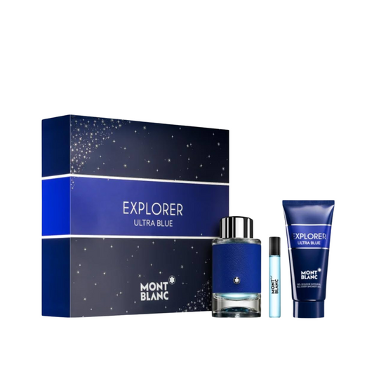 Set Montblanc Explorer Ultrablue