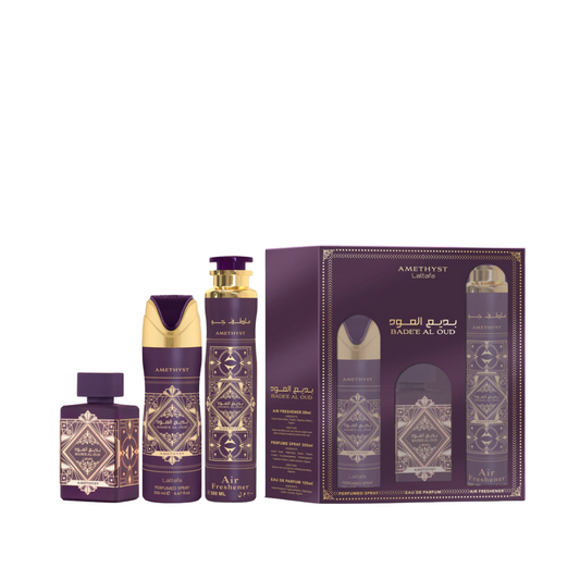 Set Lattafa Bade'e Al Oud Amethyst
