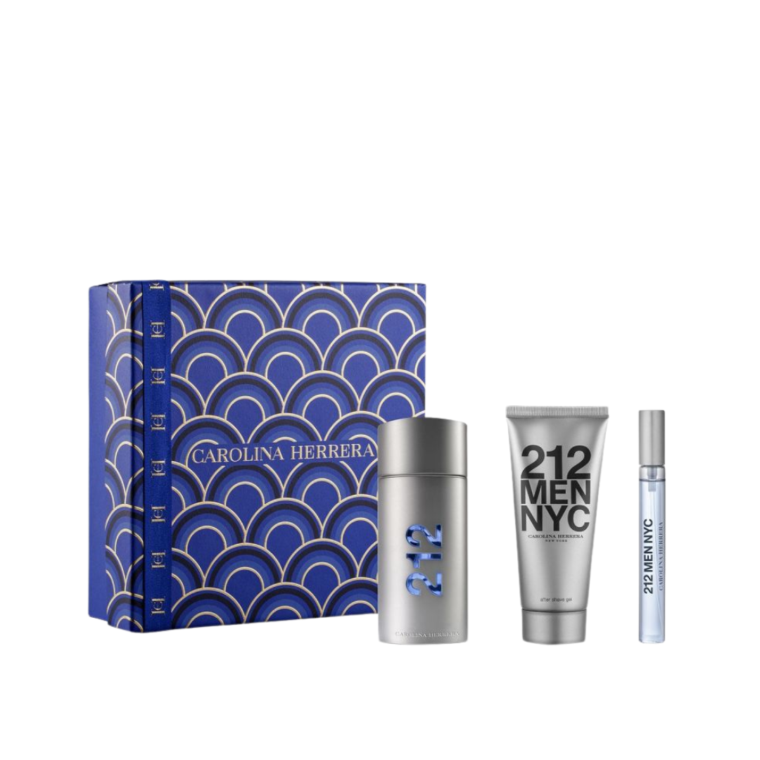 Set Carolina Herrera 212 Men NYC